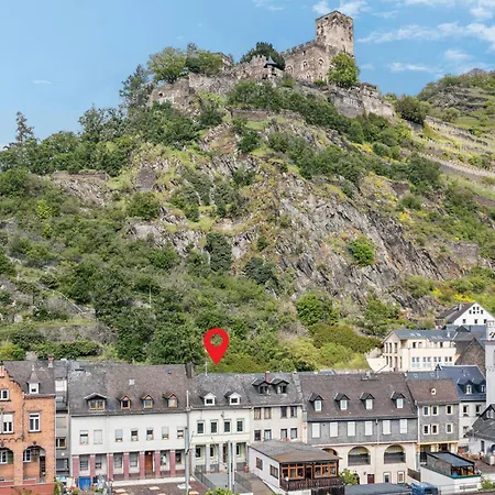 Burgblick Appartement Kaub Buitenkant foto